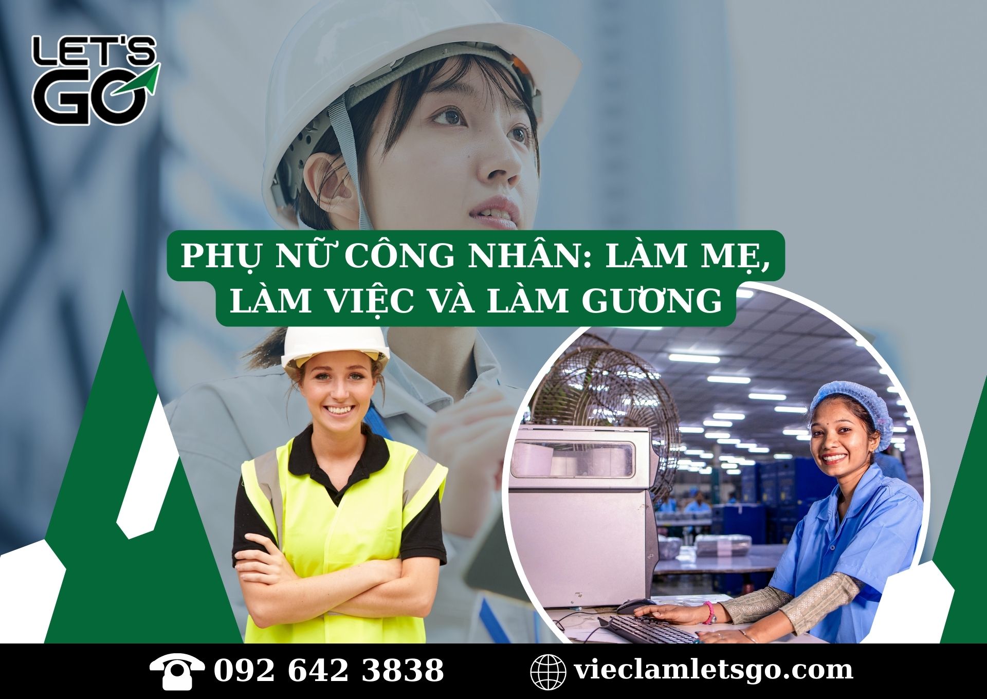 Phụ nữ công nhân: Làm mẹ, làm việc và làm gương