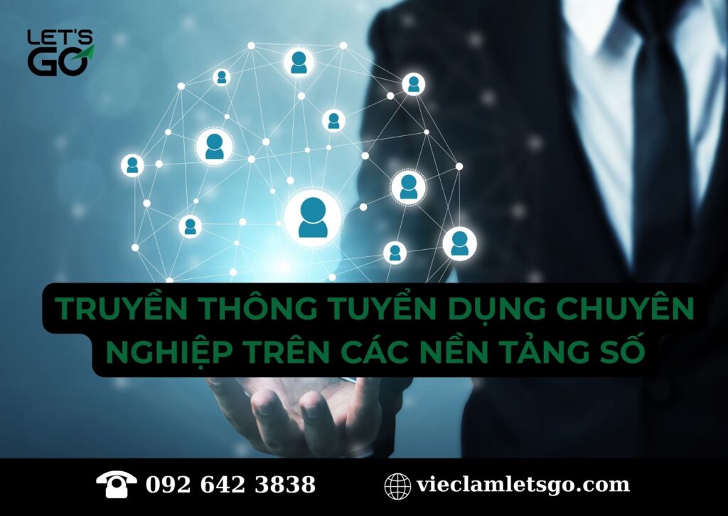 Hình ảnh truyền thông tuyển dụng chuyên nghiệp trên các nền tảng số