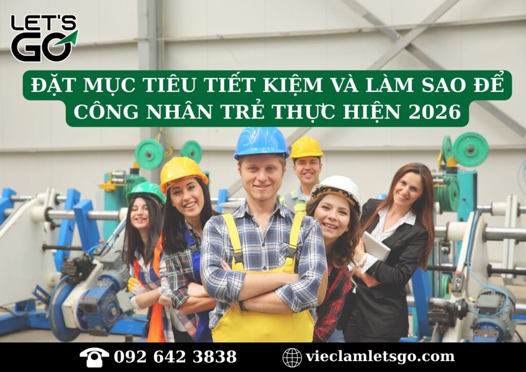 Đặt mục tiêu tiết kiệm và làm sao để công nhân trẻ thực hiện 2026